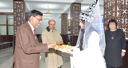 КГМА посетила делегация из Посольства Индии