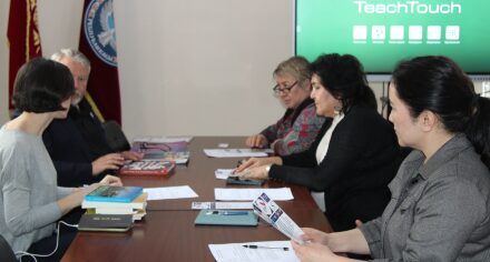 Встреча ректора КГМА с представителями Евразийской Творческой Гильдии