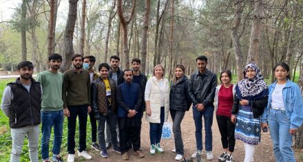 Студенты факультета ЛДАЯО провели плоггинг в парке Ататурк