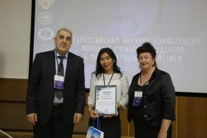 Medical Academy student Mairam Ernisova took second place in Makhachkala
