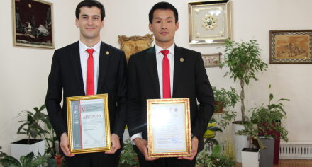 Студент и прподаватель КГМА награждены орденами “Лучший студент СНГ – 2022” и “Лучший педагог СНГ – 2022 г.