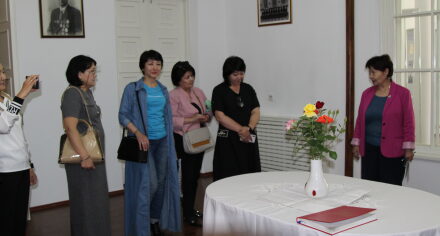 Сотрудники КГМА посетили дом-музей И. Раззакова и Национальный исторический музей
