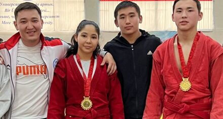 Бегимай Эрмакова спорттук самбо боюнча Кыргыз Республикасынын чемпионатында 1-орунду ээледи