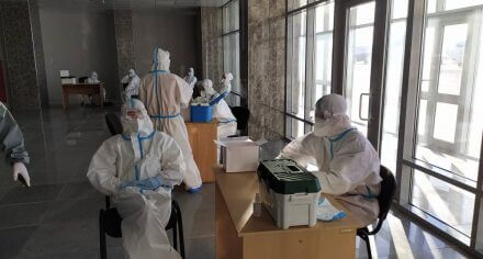 Студенты КГМА оказывают помощь в борьбе с пандемией COVID-19