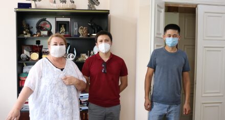 МП "Бишкекглавархитектура" оказала помощь в госпиталь КГМА