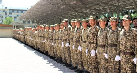 В КГМА прошло мероприятие посвященное принятию военной присяги курсантов