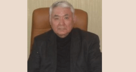 Поздравление Саалиева Накен Саалиевича, выпускника стоматологического факультета КГМИ 1969 года