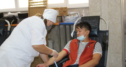 В КГМА идет акция "Дни безвозмездного донорства крови"