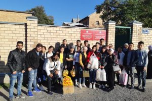 Студенты КГМА посетили Дом ребёнка в Бишкеке