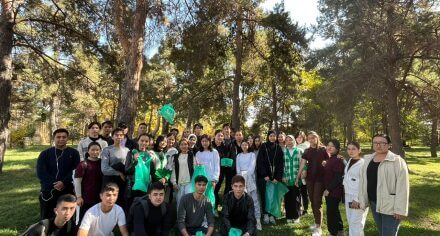 Студенты факультета Лечебное дело 2 провели экологическую акцию по очистке окружающей среды
