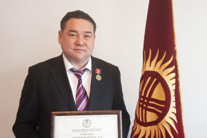 The Vice-Rector of KSMA was awarded the Khan-Tengri Prize