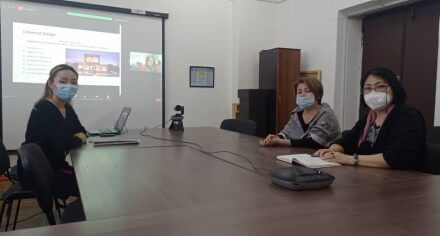 В КГМА прошел онлайн-семинар Национального офиса  Эразмус+ в Кыргызстане