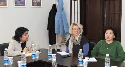 Встреча проректора с представителями проекта M-RITE USAID