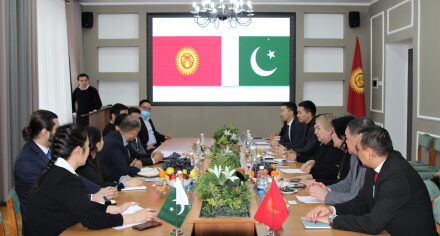 Встреча делегации из Посольства Пакистана в Бишкеке