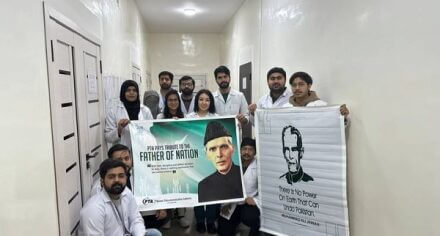 A lecture about Muhammad Ali Jinnah was held at the KSMA