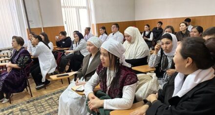 Кафедра фтизиатрии КГМА провела открытый урок, посвященный дню рождению великого писателя Чынгыза Айтматова